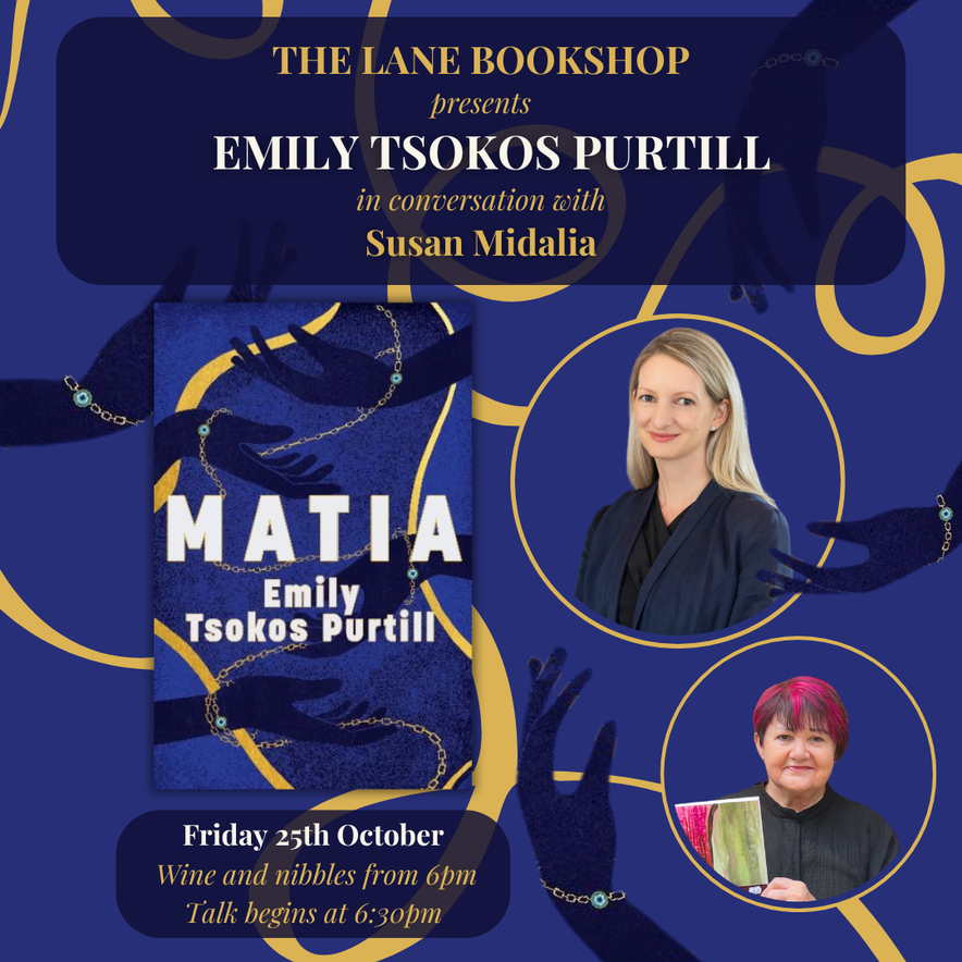 MATIA - The Lane Bookshop - 25 October 2024