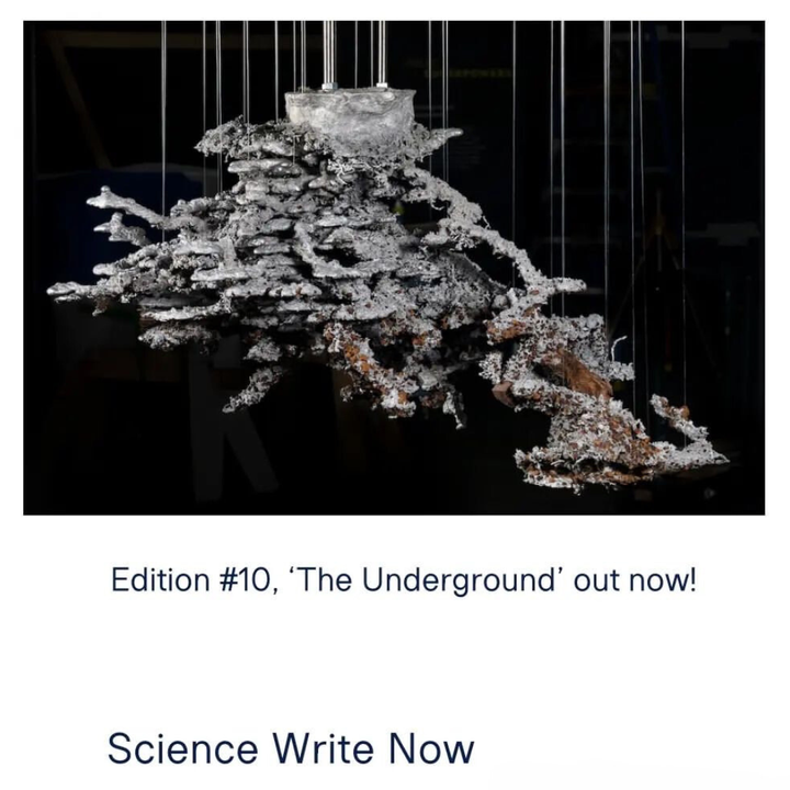 New short fiction in Science Write Now